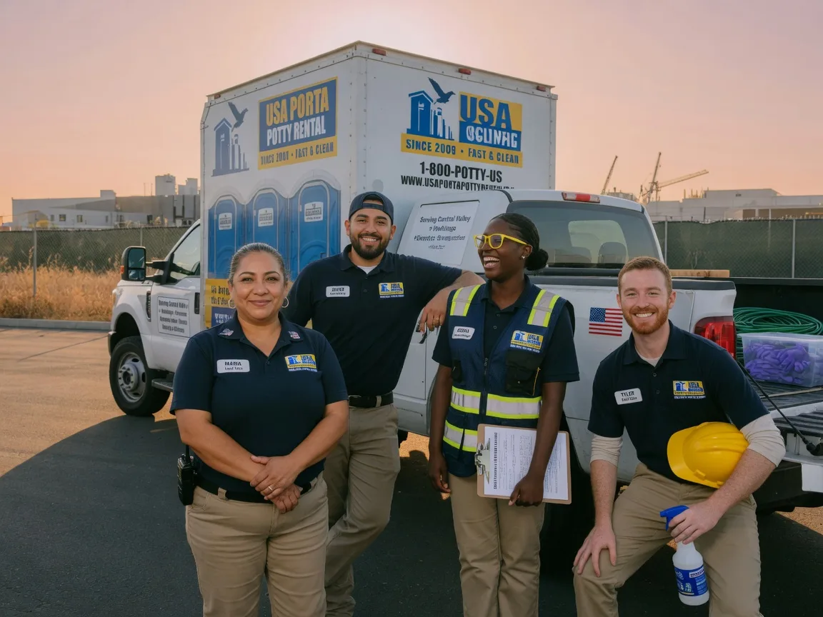 Portable Toilet Rental company in Vacaville, CA
